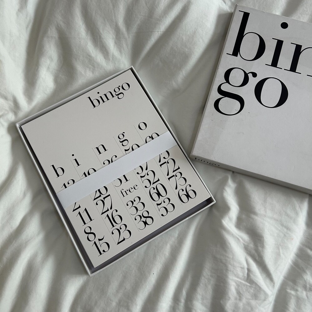 West Emory Bingo Coffee Table Game